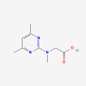 N-(4,6-dimethylpyrimidin-2-yl)-N-methylglycine