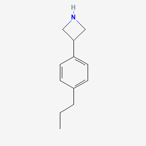 3-(4-Propylphenyl)azetidine