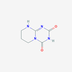 2H,3H,4H,6H,7H,8H,9H-Pyrimido[1,2-A][1,3,5]triazine-2,4-dione