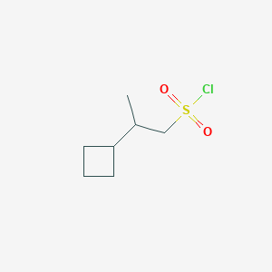 2-Cyclobutylpropane-1-sulfonyl chloride