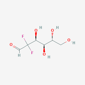 (3S,4R,5R)-2,2-difluoro-3,4,5,6-tetrahydroxyhexanal