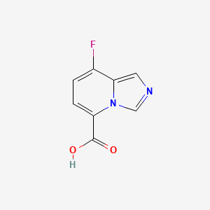 8-Fluoroimidazo[1,5-a]pyridine-5-carboxylicacid