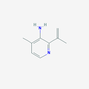 4-Methyl-2-(prop-1-en-2-yl)pyridin-3-amine