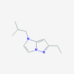 6-ethyl-1-isobutyl-1H-imidazo[1,2-b]pyrazole