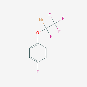 1-(1-Bromo-1,2,2,2-tetrafluoroethoxy)-4-fluorobenzene