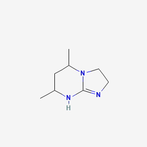 5,7-Dimethyl-2H,3H,5H,6H,7H,8H-imidazo[1,2-a]pyrimidine