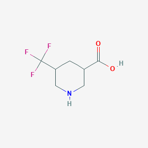 5-(Trifluoromethyl)piperidine-3-carboxylic acid