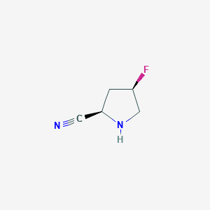 (2R,4R)-4-Fluoropyrrolidine-2-carbonitrile