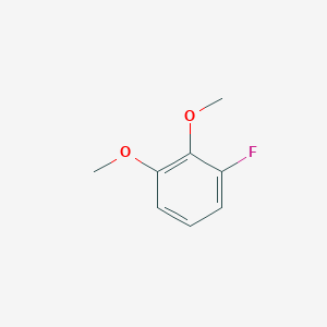 molecular formula C8H9FO2 B1334146 1-氟-2,3-二甲氧基苯 CAS No. 394-64-9