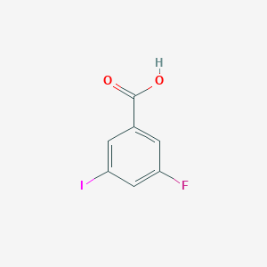 molecular formula C7H4FIO2 B1334149 5-Fluoro-3-iodobenzoic acid CAS No. 723294-74-4