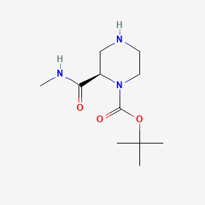 tert-Butyl (R)-2-(methylcarbamoyl)piperazine-1-carboxylate