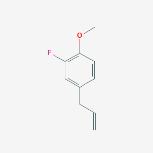 molecular formula C10H11FO B1334151 3-(3-Fluoro-4-methoxyphenyl)-1-propene CAS No. 222422-50-6