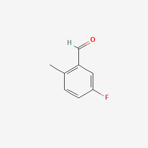 molecular formula C8H7FO B1334153 5-Fluoro-2-methylbenzaldehyde CAS No. 22062-53-9