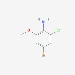 4-Bromo-2-chloro-6-methoxyaniline