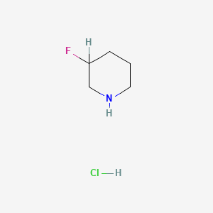 molecular formula C5H11ClFN B1334165 3-Fluoropiperidine hydrochloride CAS No. 737000-77-0
