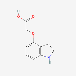 2-(Indolin-4-yloxy)acetic acid