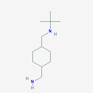 N-((4-(Aminomethyl)cyclohexyl)methyl)-2-methylpropan-2-amine