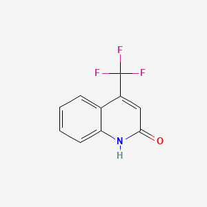 molecular formula C10H6F3NO B1334177 2-Hydroxy-4-(trifluoromethyl)quinoline CAS No. 25199-84-2