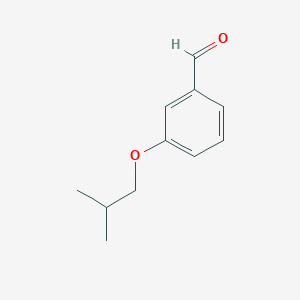 molecular formula C11H14O2 B1334178 3-异丁氧基苯甲醛 CAS No. 67698-69-5
