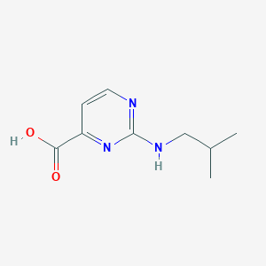 2-(Isobutylamino)pyrimidine-4-carboxylic acid