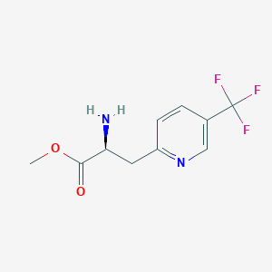 Methyl (S)-2-amino-3-(5-(trifluoromethyl)pyridin-2-yl)propanoate