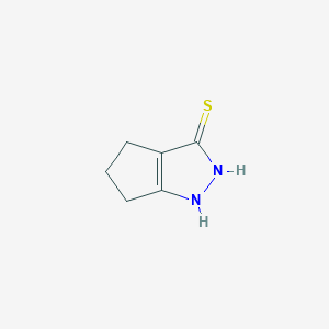 1,4,5,6-Tetrahydrocyclopenta[c]pyrazole-3(2H)-thione