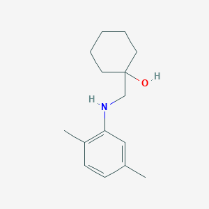 1-(((2,5-Dimethylphenyl)amino)methyl)cyclohexan-1-ol