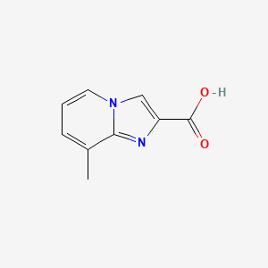 molecular formula C9H8N2O2 B1334188 8-甲基咪唑并[1,2-a]吡啶-2-羧酸 CAS No. 88751-05-7