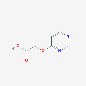 2-(Pyrimidin-4-yloxy)acetic acid