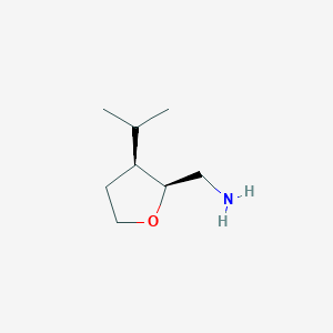 ((2S,3S)-3-Isopropyltetrahydrofuran-2-yl)methanamine