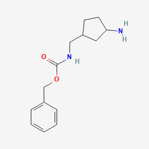 Benzyl ((3-aminocyclopentyl)methyl)carbamate