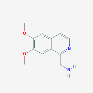 (6,7-Dimethoxyisoquinolin-1-yl)methanamine