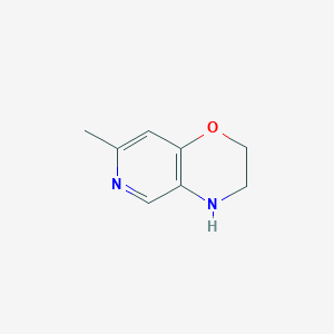 7-methyl-2H,3H,4H-pyrido[4,3-b][1,4]oxazine