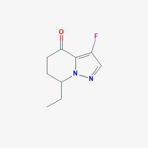 7-Ethyl-3-fluoro-6,7-dihydropyrazolo[1,5-a]pyridin-4(5H)-one