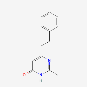 2-Methyl-6-phenethylpyrimidin-4-ol