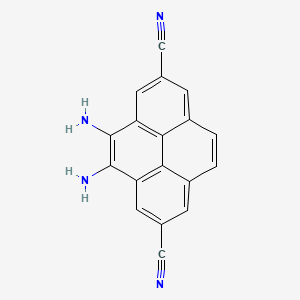 4,5-Diaminopyrene-2,7-dicarbonitrile