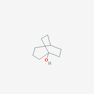 molecular formula C9H16O B13342113 Bicyclo[3.2.2]nonan-1-ol CAS No. 28054-86-6