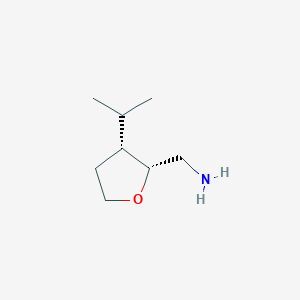 ((2R,3R)-3-Isopropyltetrahydrofuran-2-yl)methanamine