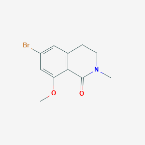 6-Bromo-8-methoxy-2-methyl-3,4-dihydroisoquinolin-1(2H)-one