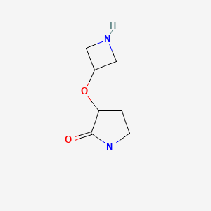 3-(Azetidin-3-yloxy)-1-methylpyrrolidin-2-one