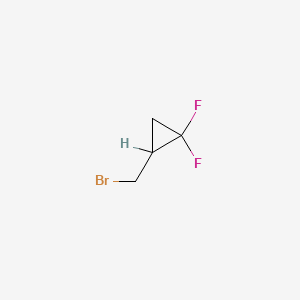 molecular formula C4H5BrF2 B1334228 1-Bromomethyl-2,2-difluorocyclopropane CAS No. 77613-65-1