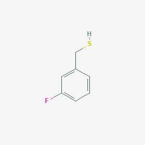 molecular formula C7H7FS B1334229 (3-氟苯基)甲硫醇 CAS No. 40096-23-9