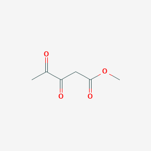 molecular formula C6H8O4 B13342311 Methyl 3,4-dioxopentanoate 