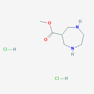 Methyl 1,4-diazepane-6-carboxylate dihydrochloride