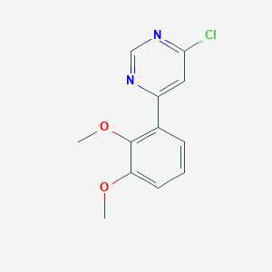 4-Chloro-6-(2,3-dimethoxyphenyl)pyrimidine