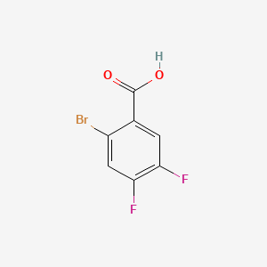 molecular formula C7H3BrF2O2 B1334240 2-Bromo-4,5-difluorobenzoic acid CAS No. 64695-84-7
