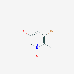 5-Bromo-3-methoxy-6-methyl-1-oxo-1,2-dihydro-1l4-pyridine