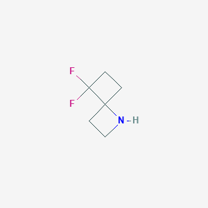 5,5-Difluoro-1-azaspiro[3.3]heptane