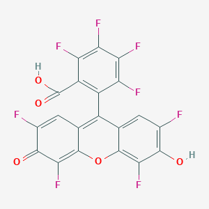 2,3,4,5-Tetrafluoro-6-(2,4,5,7-tetrafluoro-6-hydroxy-3-oxo-3H-xanthen-9-yl)benzoic acid