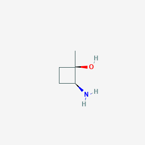 (1R,2S)-2-Amino-1-methylcyclobutan-1-OL